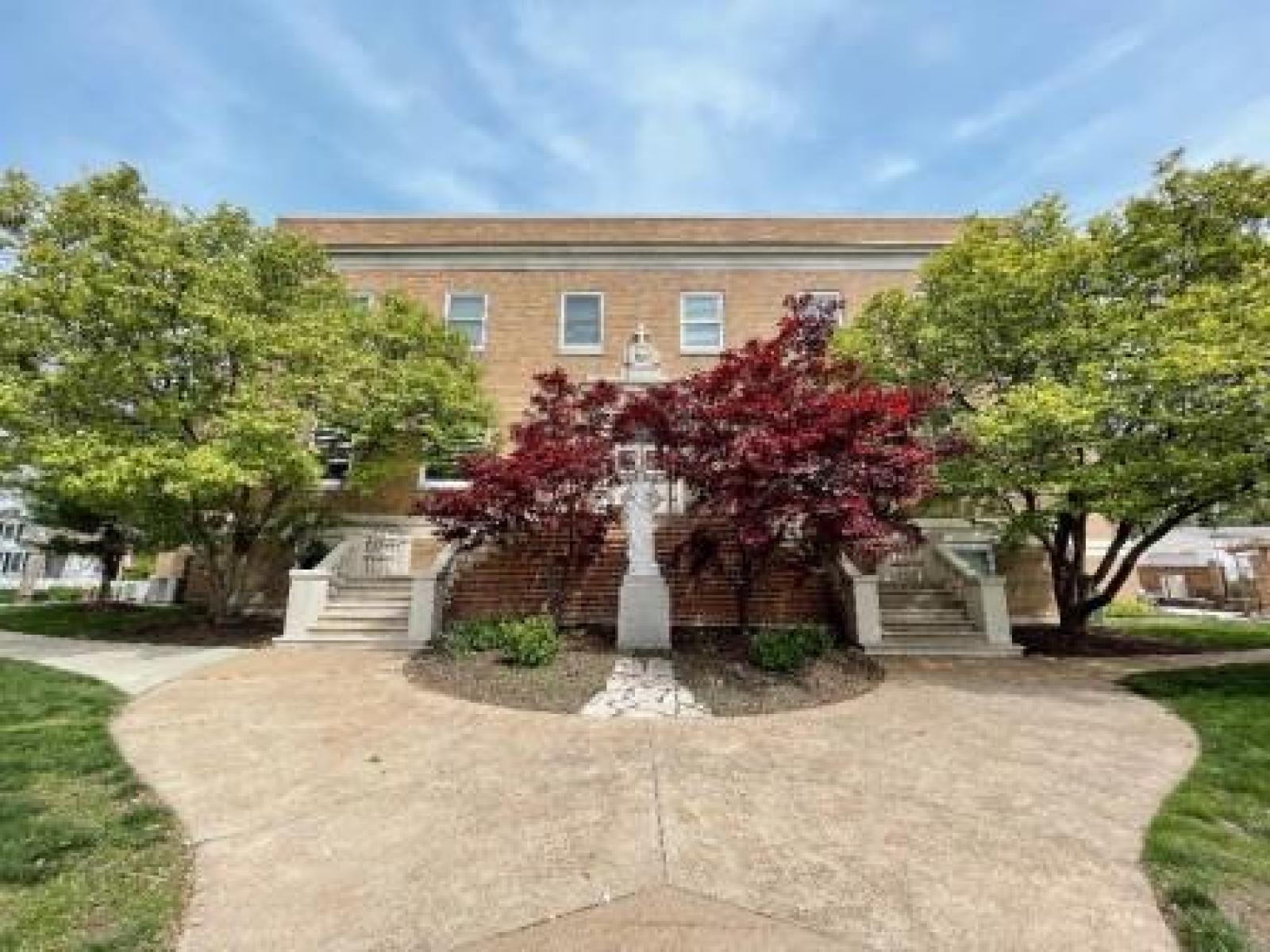 Exterior of the school