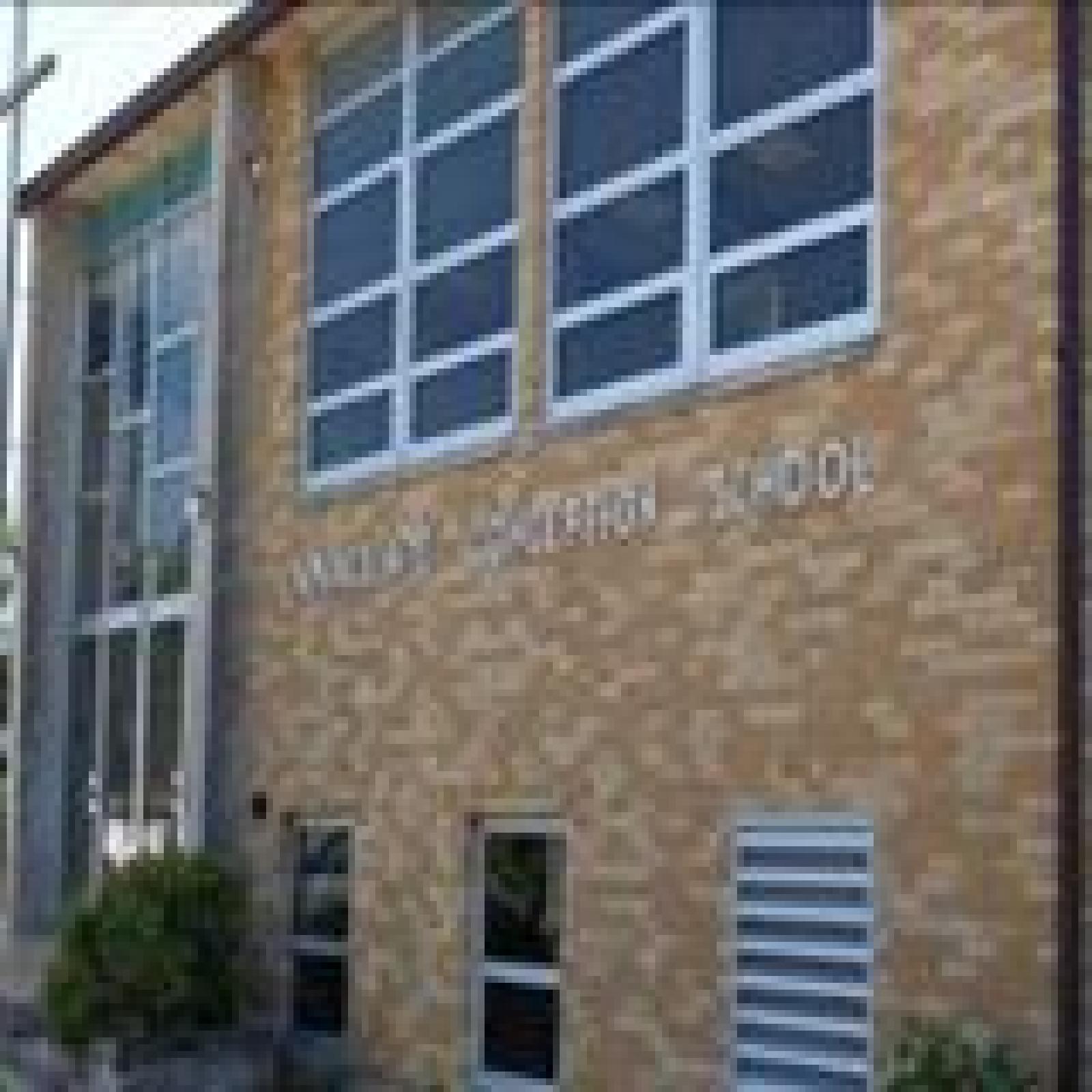 Exterior of the school