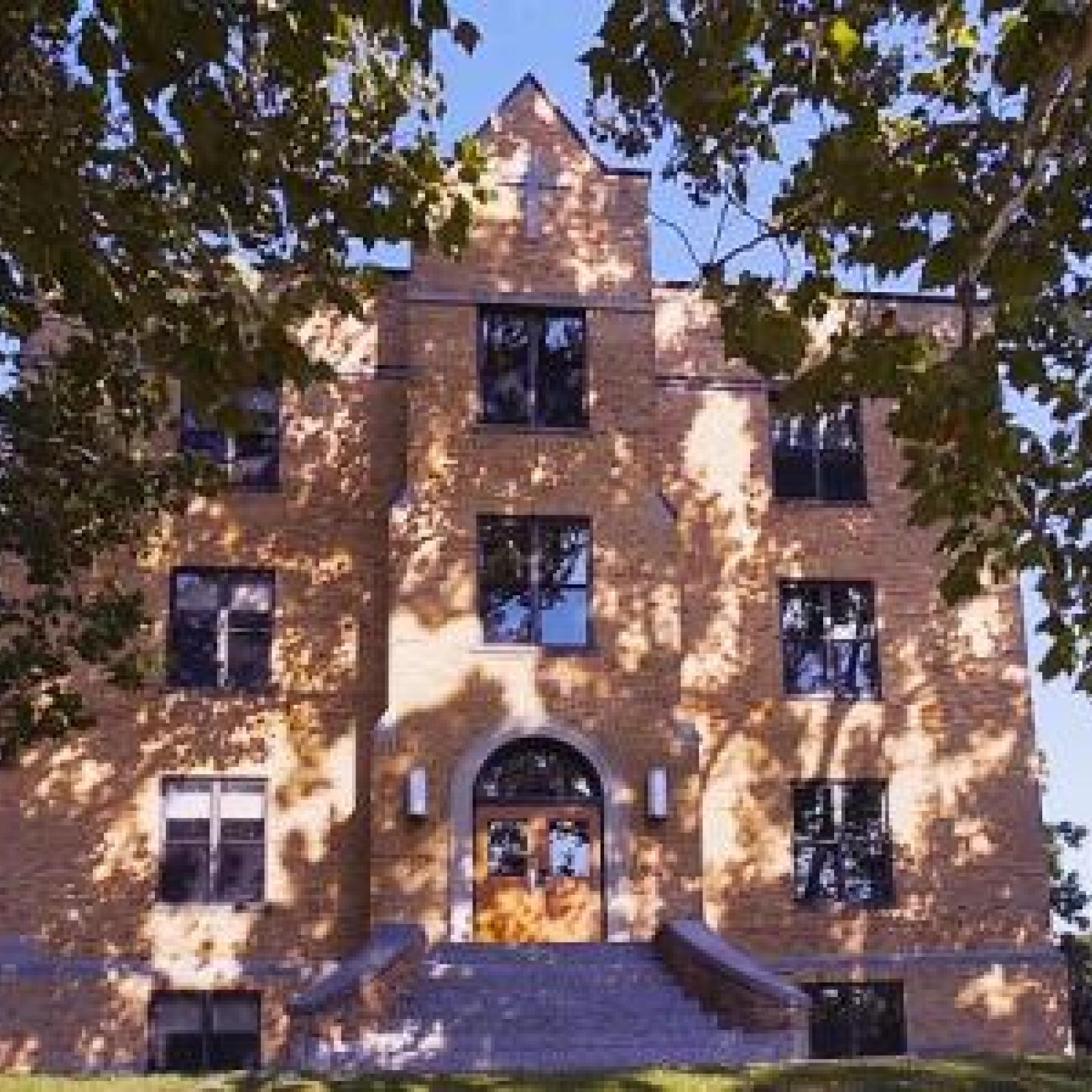 Exterior of the school