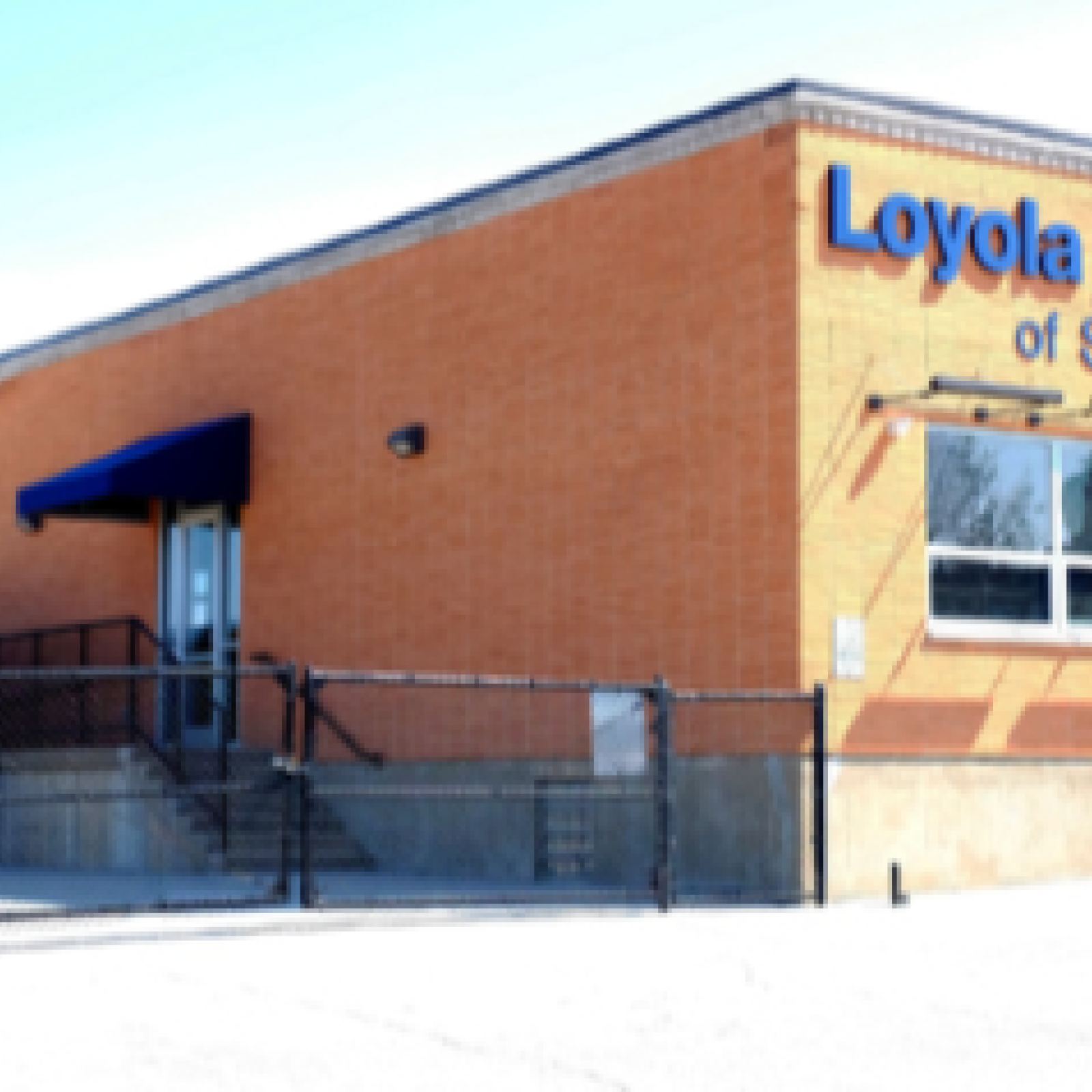 Exterior of the school