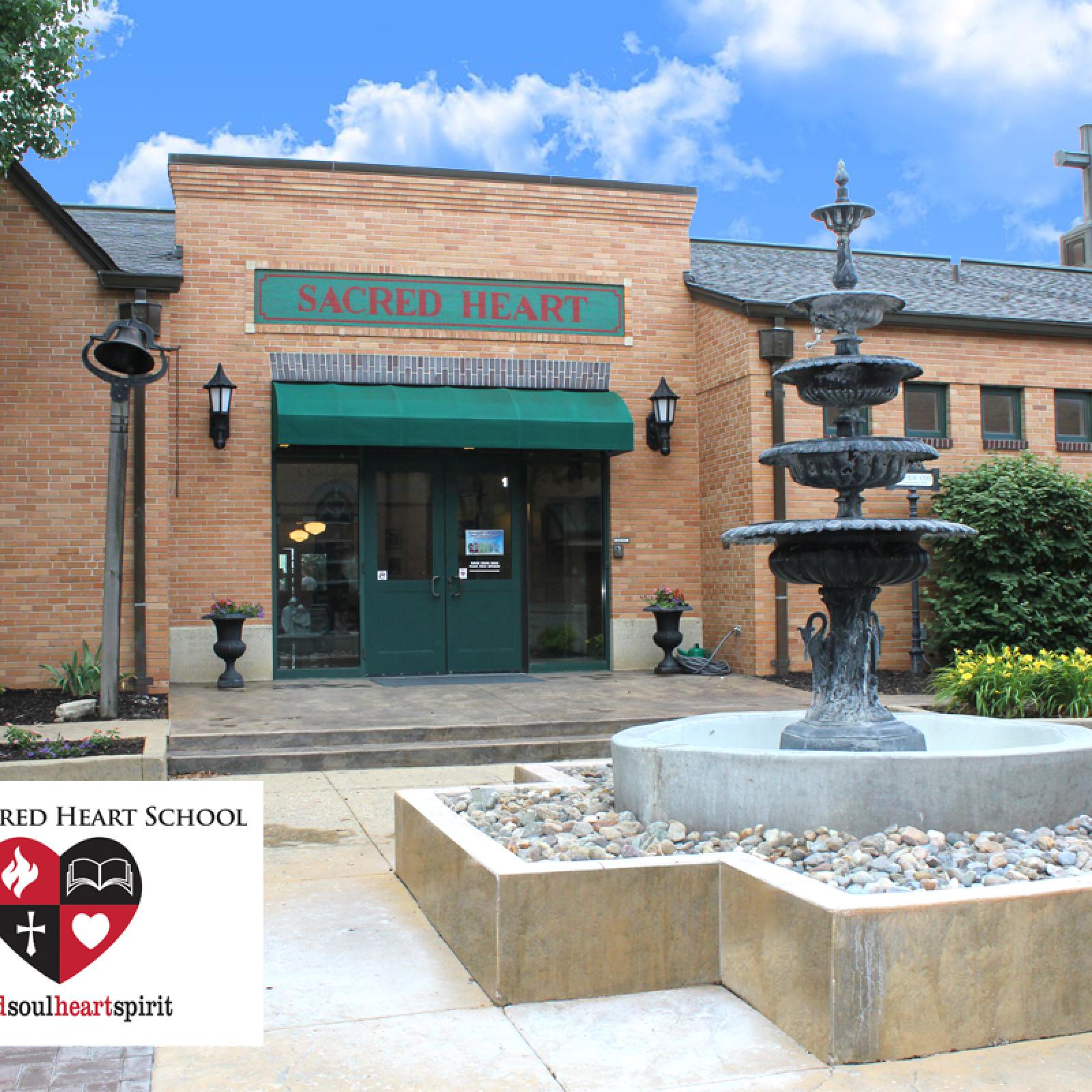 Exterior of the school