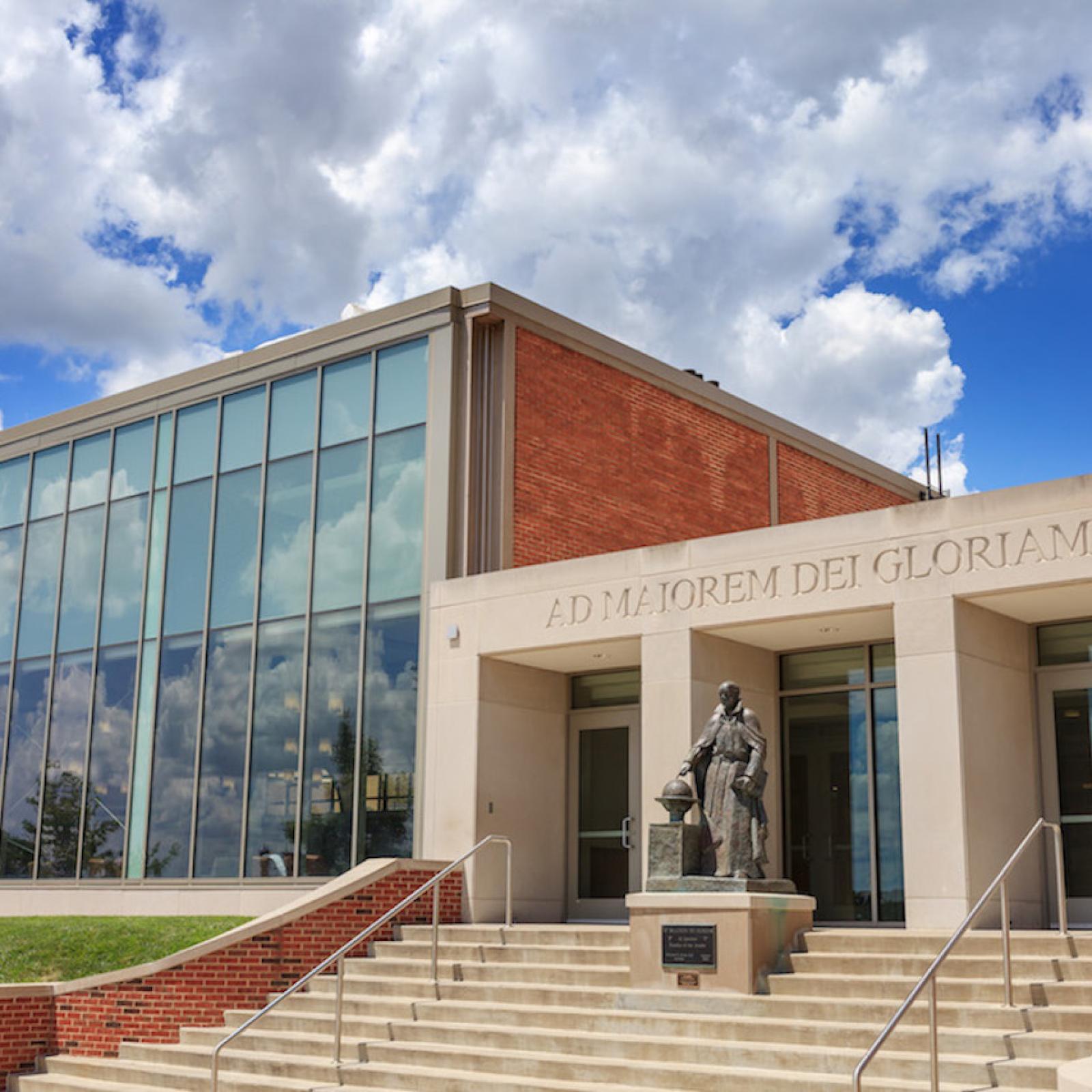 Exterior of the school
