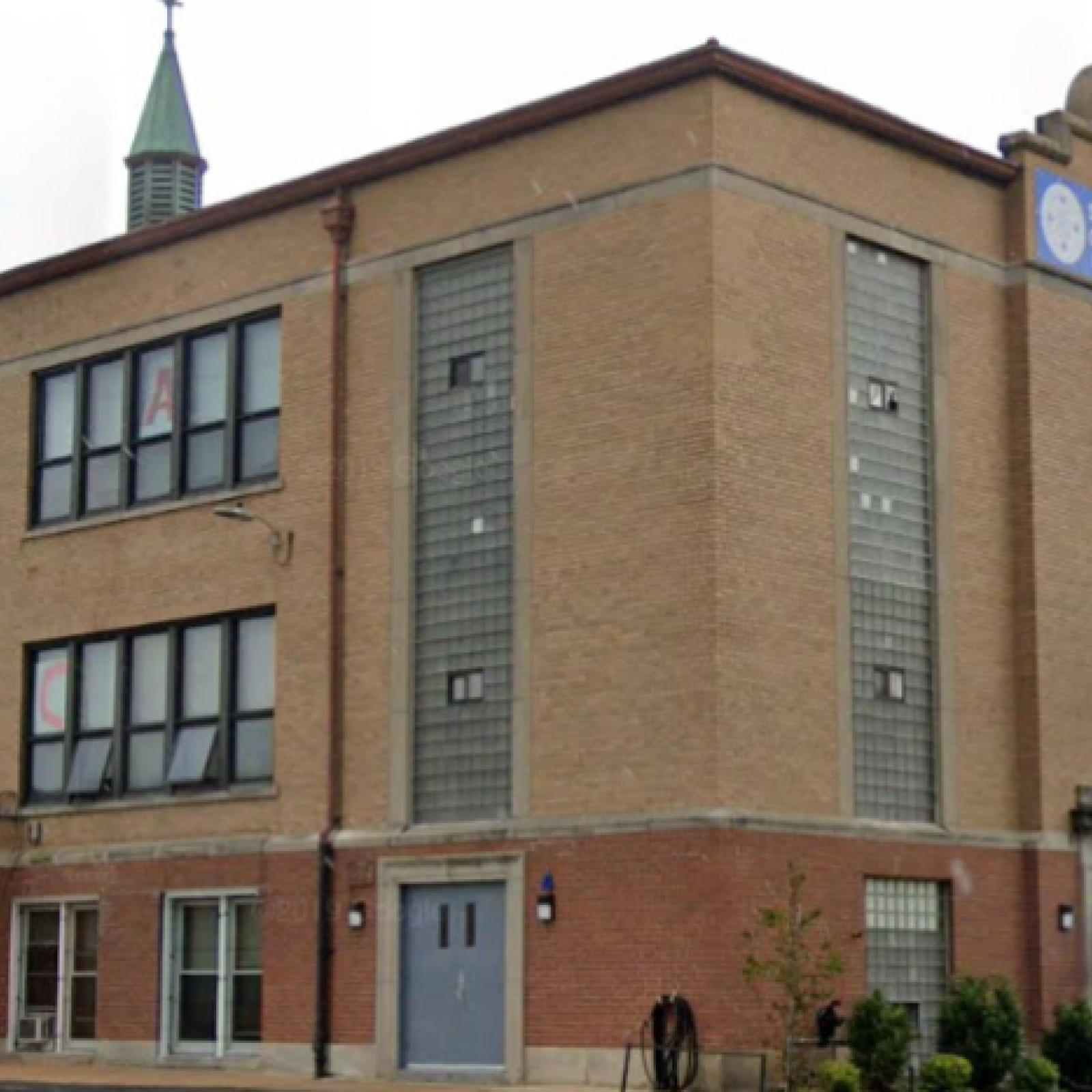 Exterior of the school