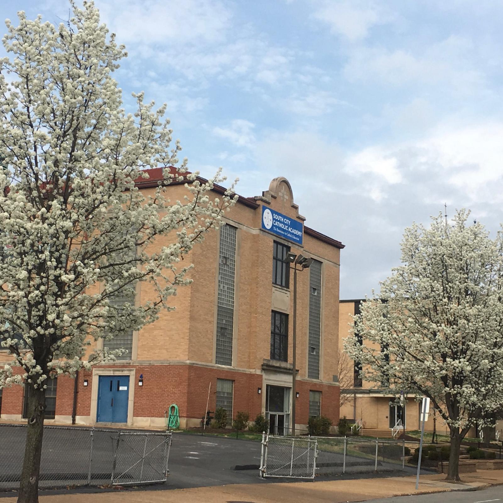 Exterior of the school