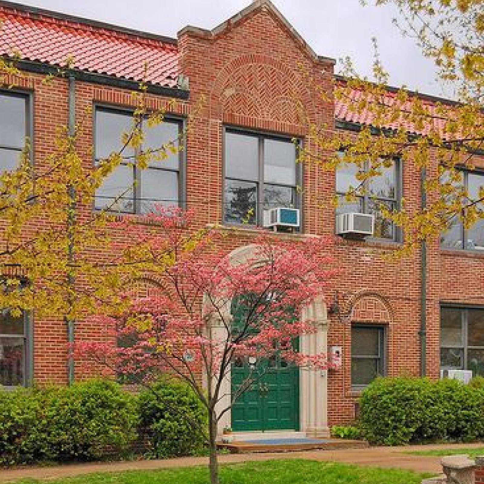 Exterior of the school