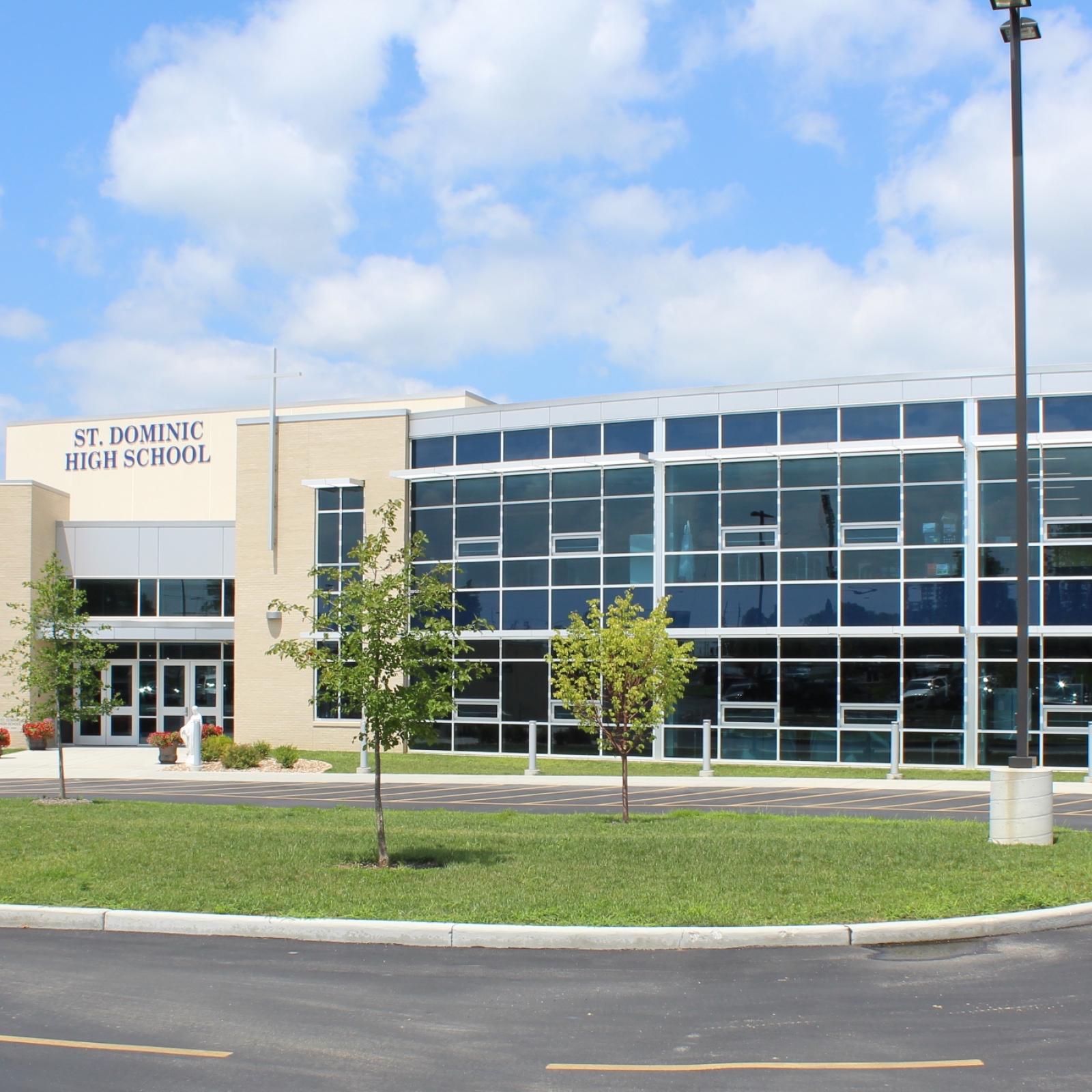 Exterior of the school