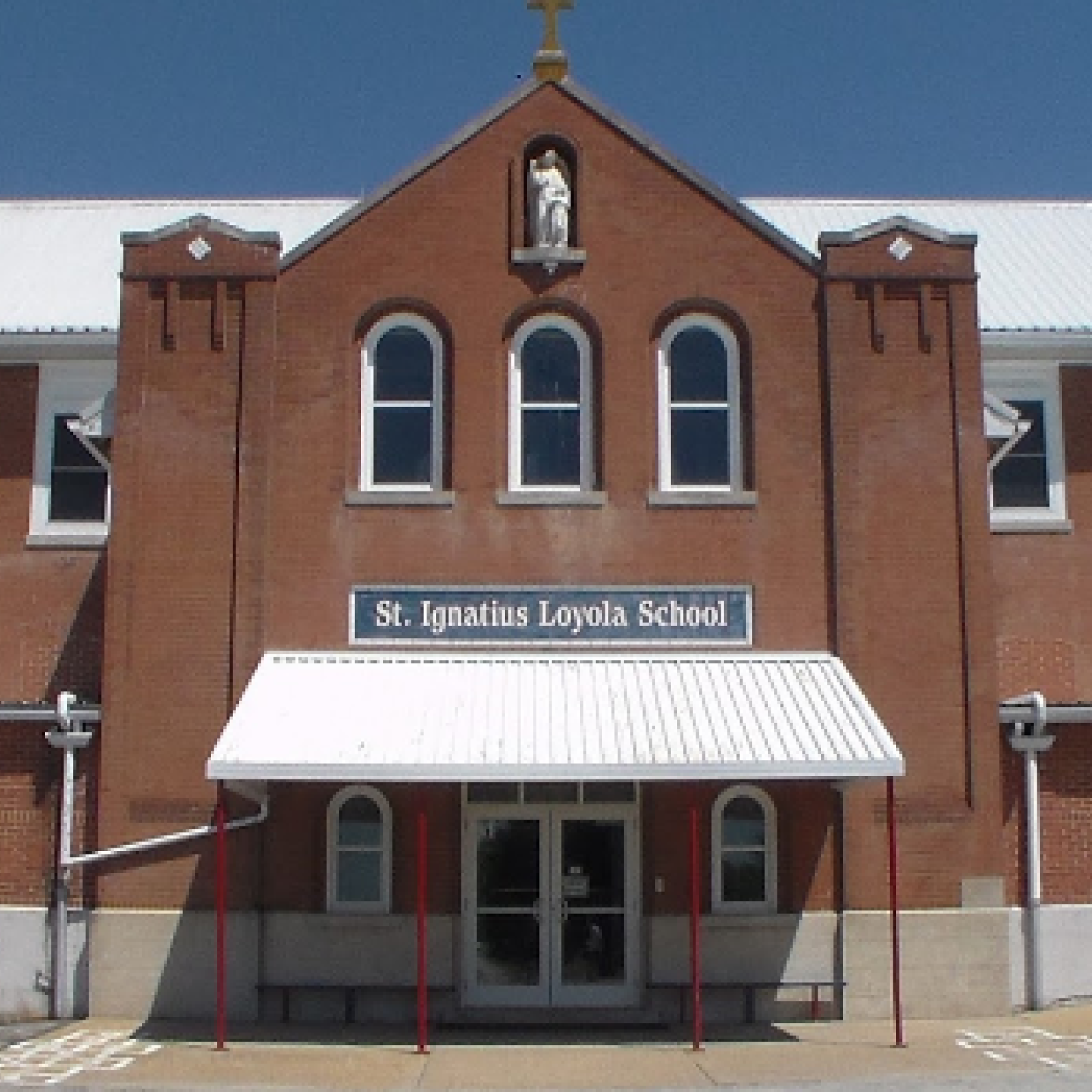 Exterior of the school