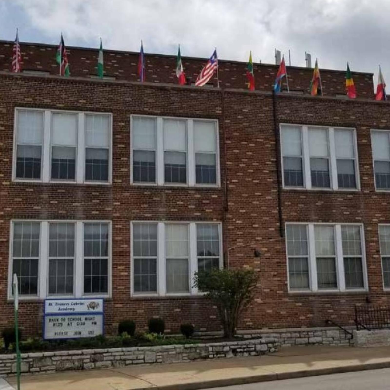 Exterior of the school