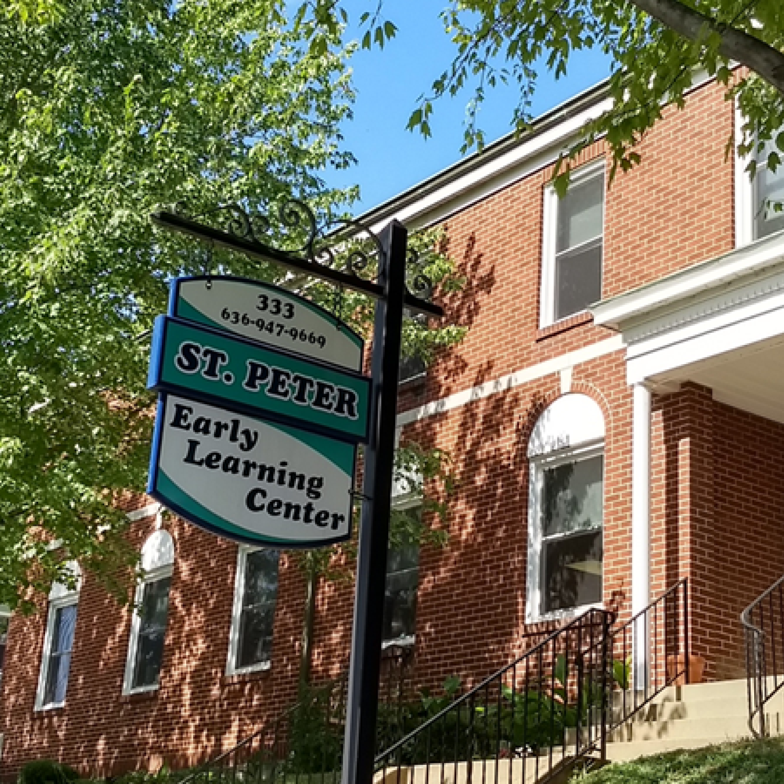 Exterior of the school