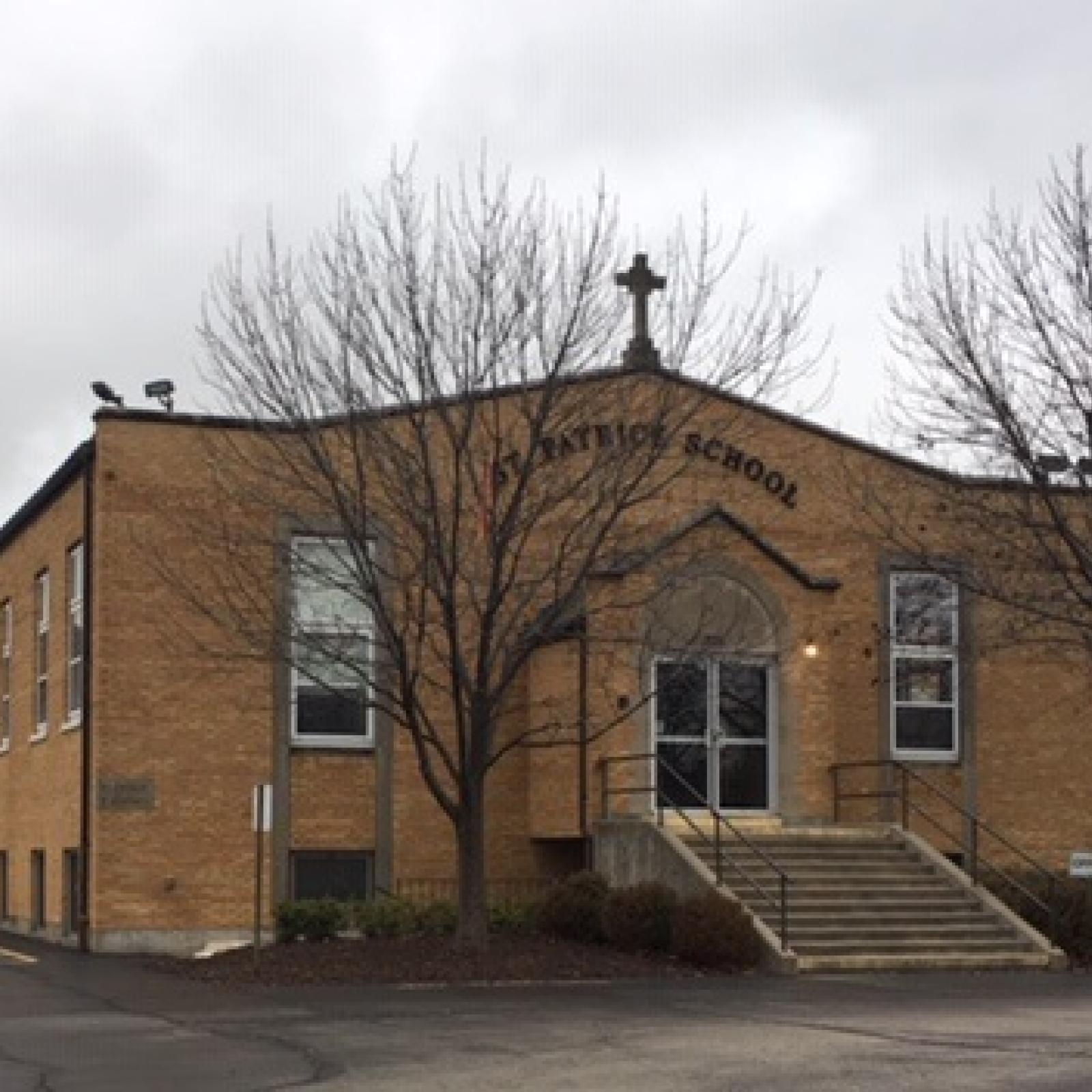 Exterior of the school