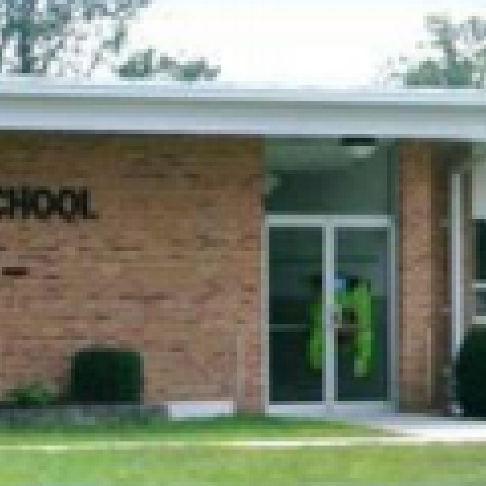 Exterior of the school