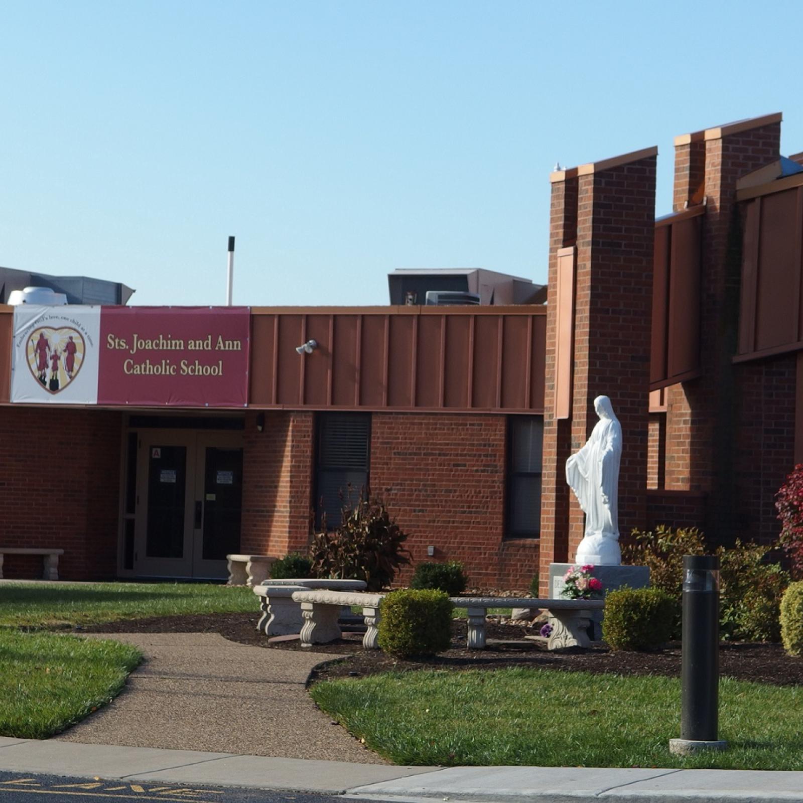 Exterior of the school