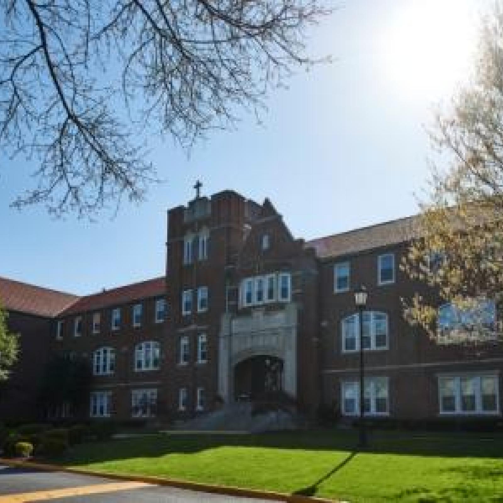 Exterior of the school