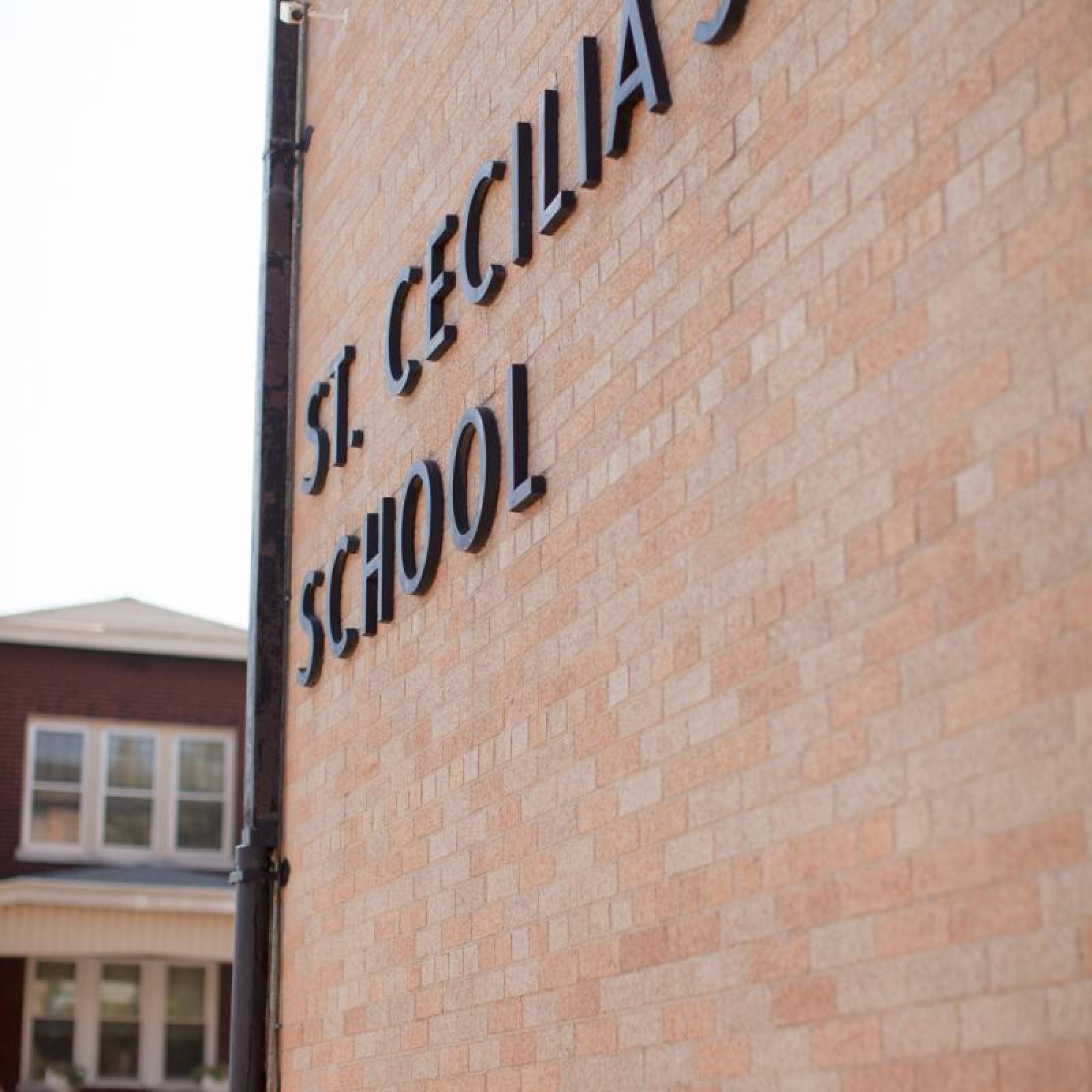 Exterior of the school